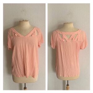 Maeve pink blouse